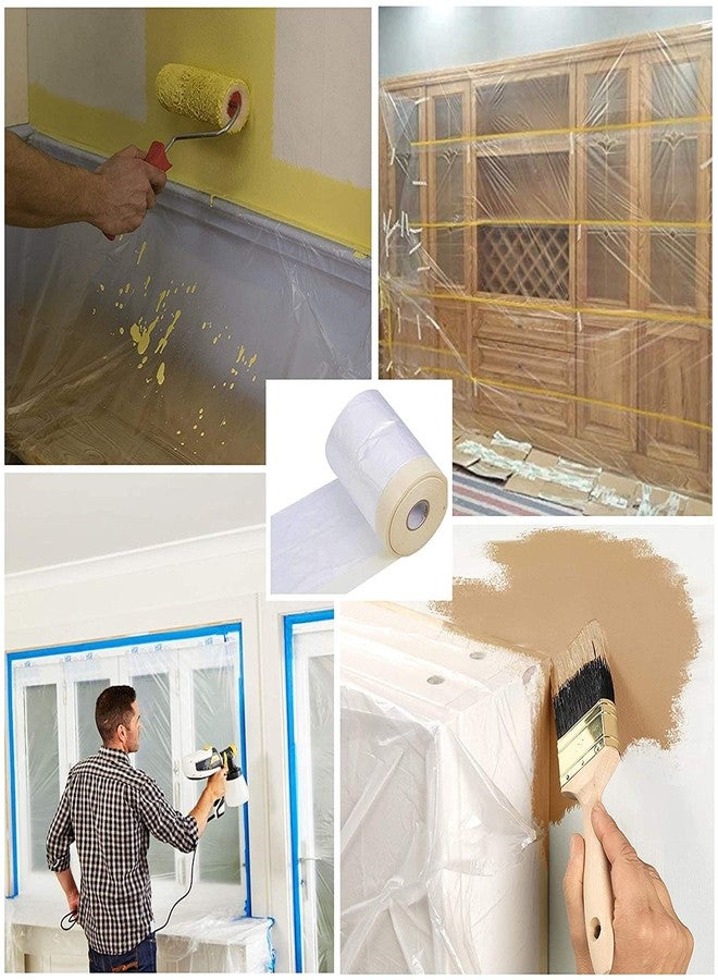 Homdum Pre-Tape Paint Protection Covering sheet and Tape Length (1100mm x 20Mtr) - Image 4